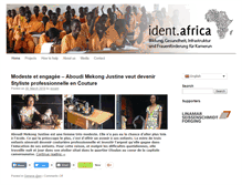 Tablet Screenshot of identafrica.org